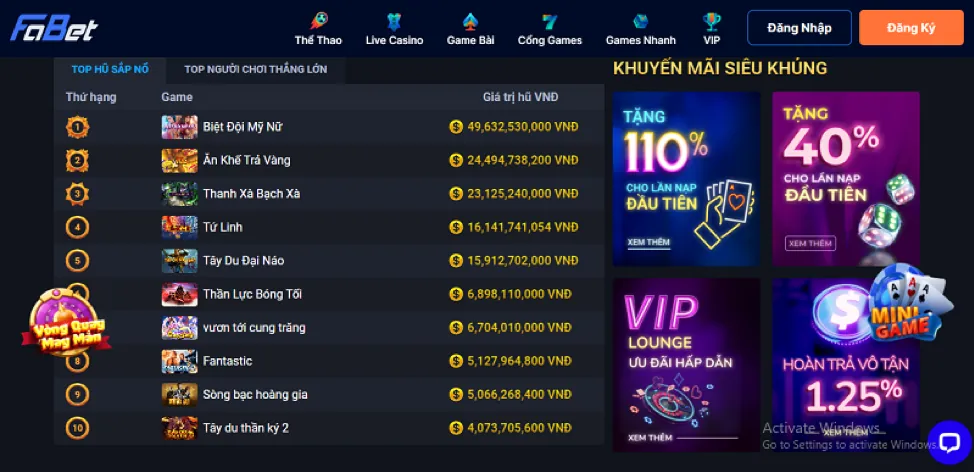 Chiến lược cá cược thể thao vipbet hiện đang mở